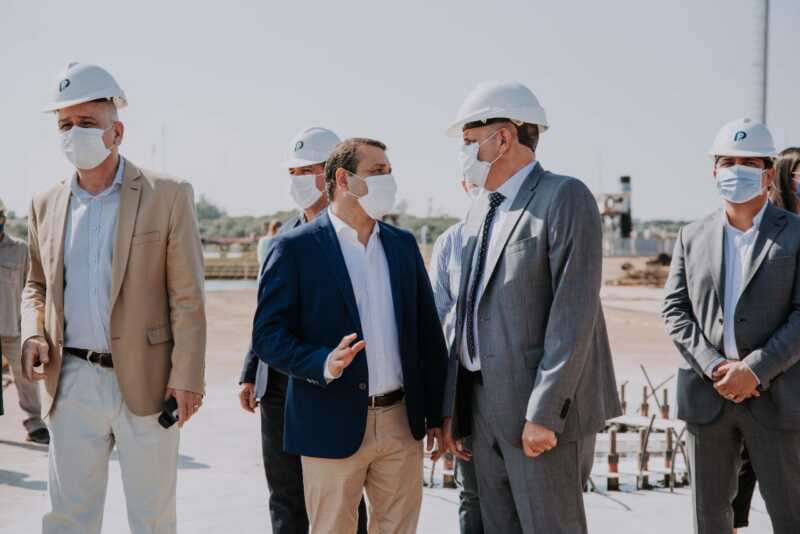 Comitiva de Nación encabezada por Manzur recorrió obras en Posadas y prometió más inversiones 1 03 Herrera Manzur