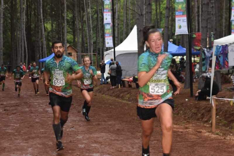 Bajo la lluvia y en plena naturaleza, más de 750 corredores participaron de “El Camino del Tigre” en Campo Grande 9 14 1