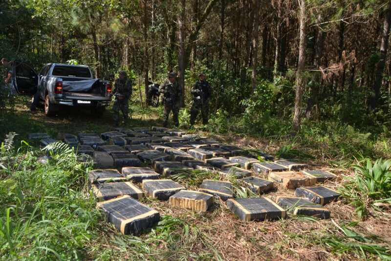 Una banda que operaba en la zona selvática cayó con 7.433 kilos de marihuana valuados en $334 millones 2 1534693507