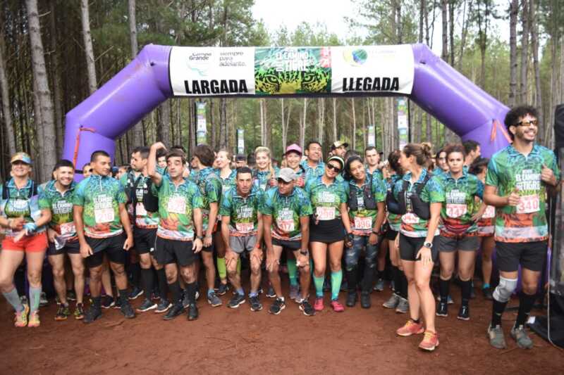 Bajo la lluvia y en plena naturaleza, más de 750 corredores participaron de “El Camino del Tigre” en Campo Grande 10 17 1