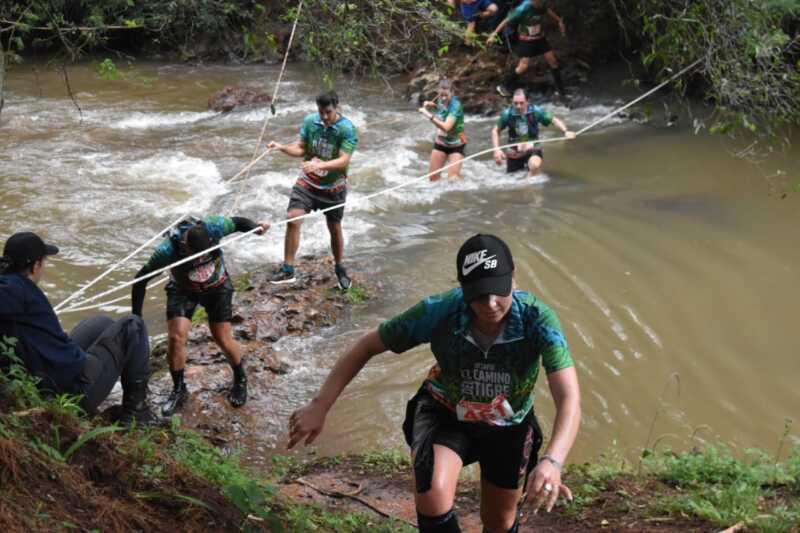 Bajo la lluvia y en plena naturaleza, más de 750 corredores participaron de “El Camino del Tigre” en Campo Grande 2 5 6
