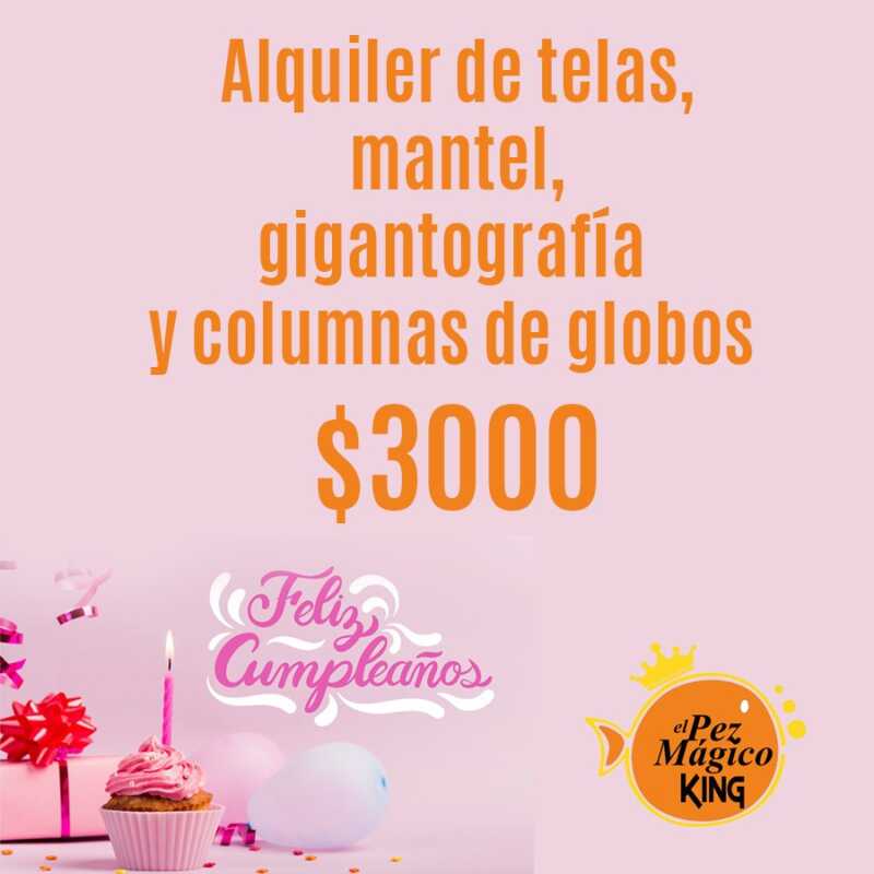 El Pez Mágico ofrece distintos combos para festejar los cumples en casa y en familia 2 6pez