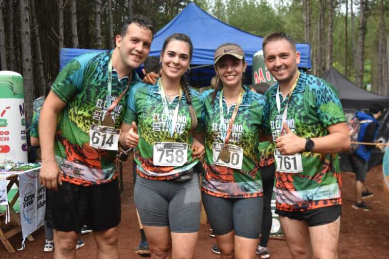Bajo la lluvia y en plena naturaleza, más de 750 corredores participaron de “El Camino del Tigre” en Campo Grande 6 9 1