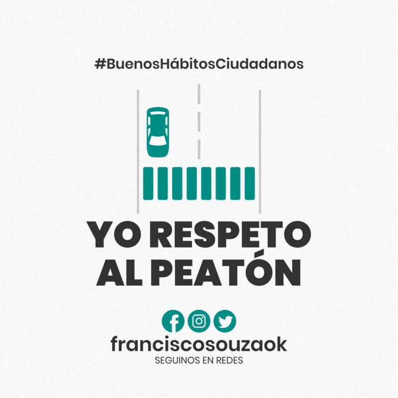 Lanzaron una campaña de concientización que busca despertar en la ciudadanía buenos hábitos de convivencia basándose en el respeto 3 9d0d8e25 71a9 4497 9ab5 adb195baf2b6