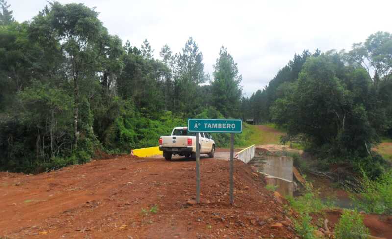 Vialidad construye puentes en tres localidades 1 ARROYO TAMBERO II