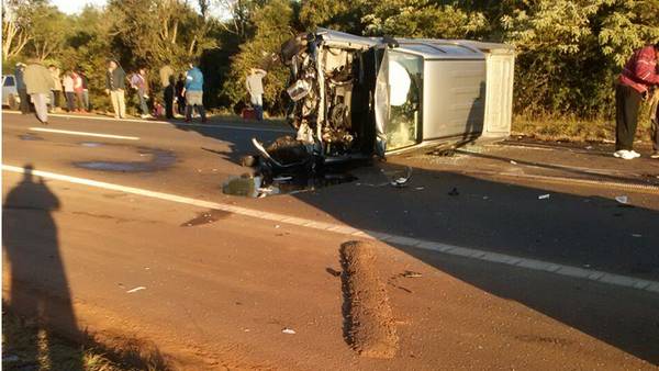 Accidente intendente Arroyo Medio Misiones CLAIMA20160620 0106 28
