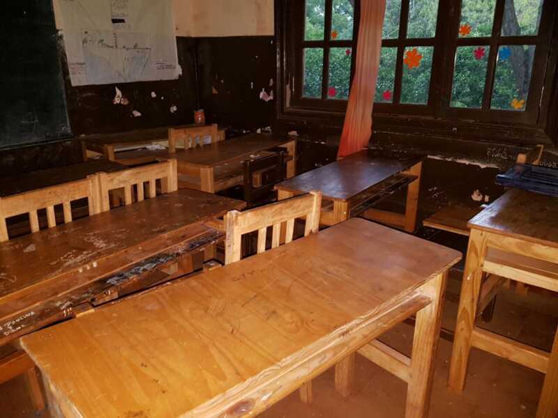 Aulas chicas de la Escuela 743