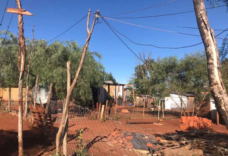 Oberá: indiferencia de la Municipalidad con 200 familias del barrio Nuevo que viven "enganchadas" 1 Barrio Nuevo de Obera3