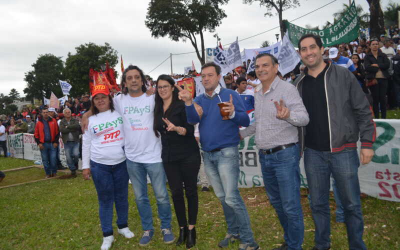Candidatos del Frente Popular Agrario y Social