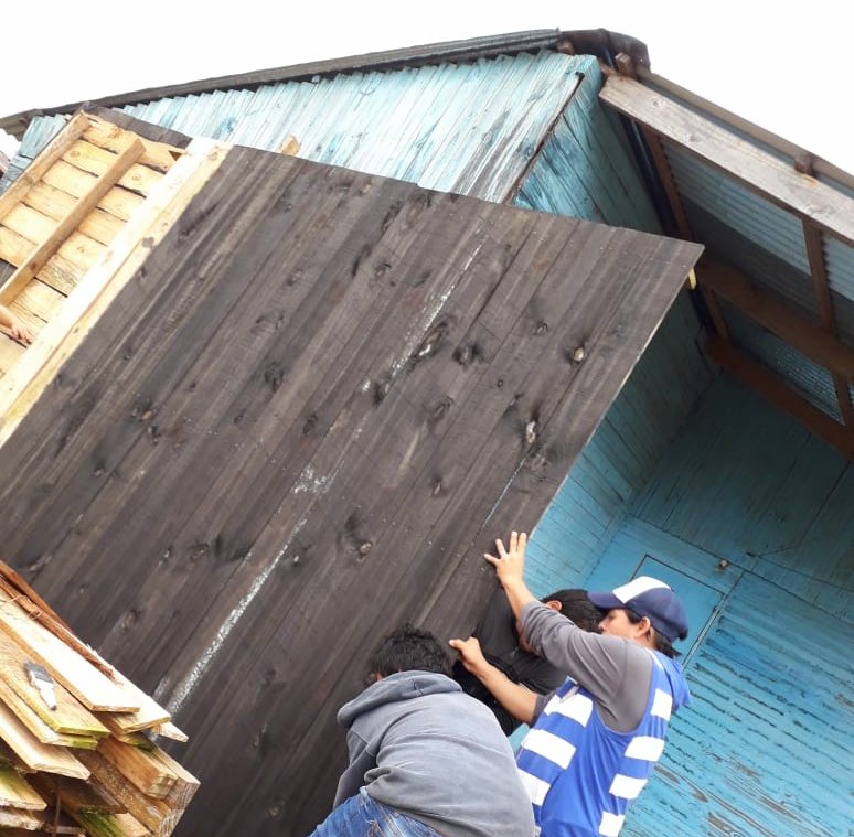 Casa para familia en situacion de pobreza que tuvo mellizos3