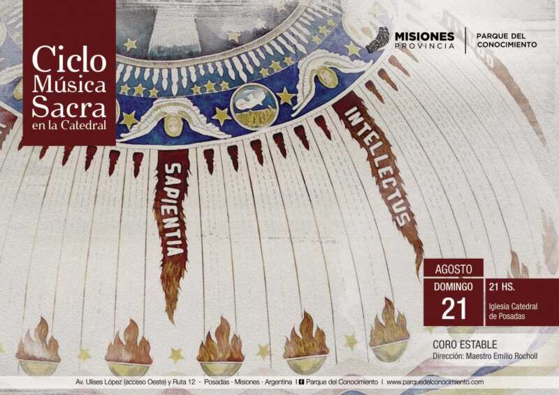 Ciclo de M sia Sacra 21 agosto afiche