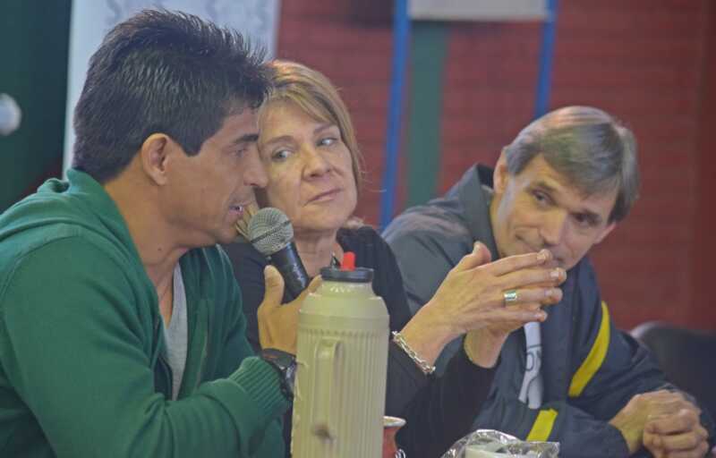 El ex Boca Hugo “Negro” Ibarra brindó una clínica deportiva en Posadas 1 Clinica Ibarra 7