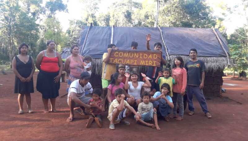 Comunidad Tacuapi Miri reclama tendido electrico y construccion de Aula Satelite