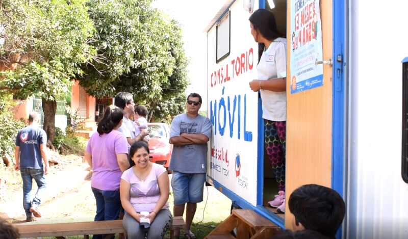 Consultorio móvil: concretaron operativo médico en el barrio San Gerardo 1 Consultorio 3
