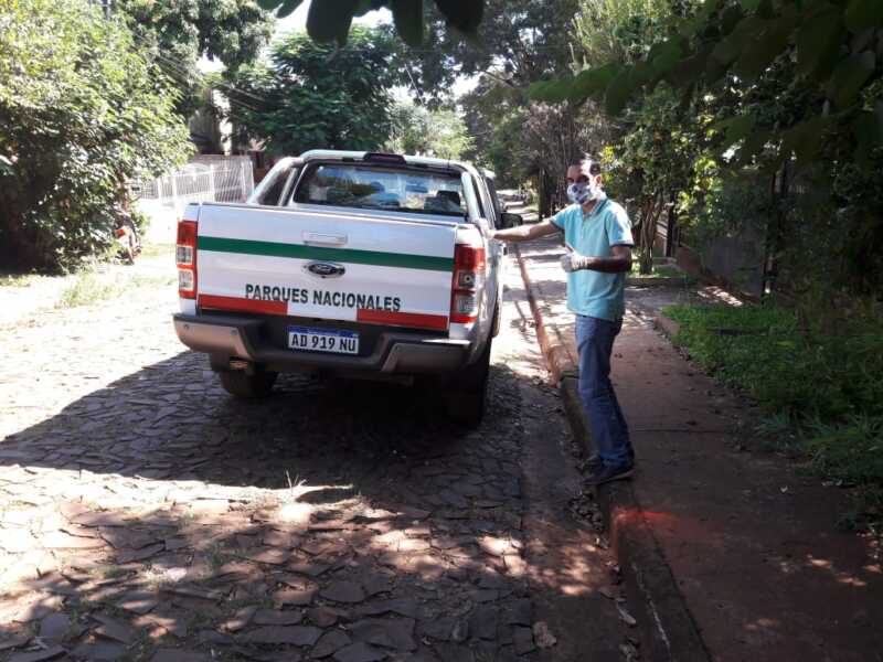 Contencion en barrios de Iguazu