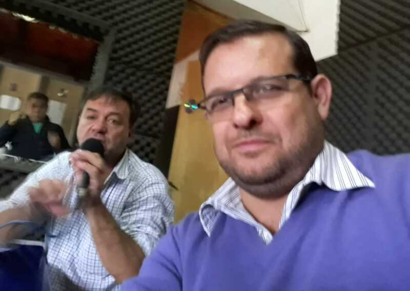 Cristian Castro dirigente del PAyS en San Javier