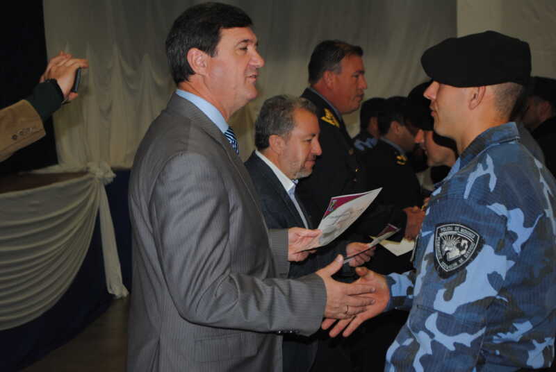 Posadas: entregaron certificados del V Curso Básico de Infantería Policial y 1ero Nacional 1 DSC 0038