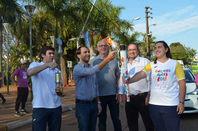 La llama Olímpica de Buenos Aires 2018 hizo escala en Misiones 1 DSC 0042 1