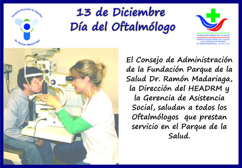 Dia del Oftalmologo