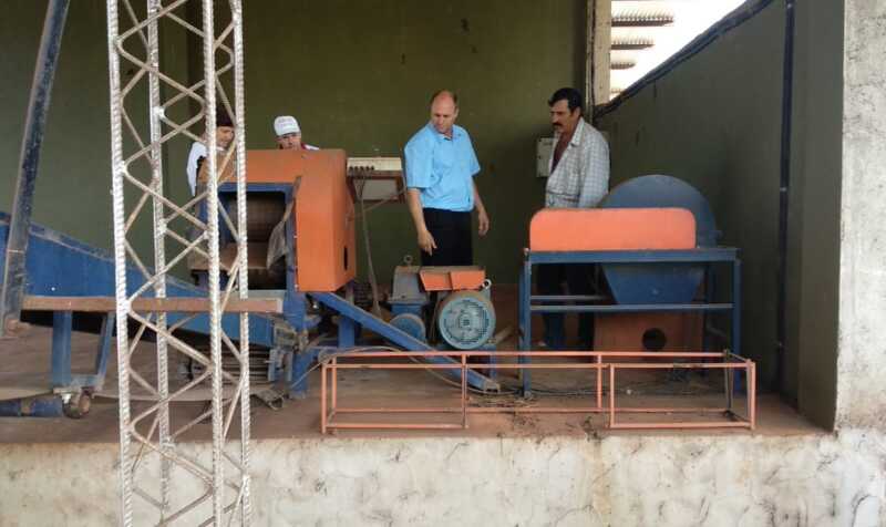 Diputado Goring en la Cooperativa Azucarera en Andresito