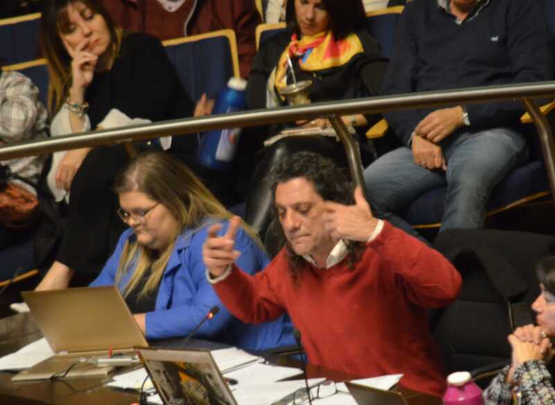 Sereno: "El Gobierno no debe disciplinar a jóvenes que no trabajan ni estudian" 1 Diputado Sereno PAyS
