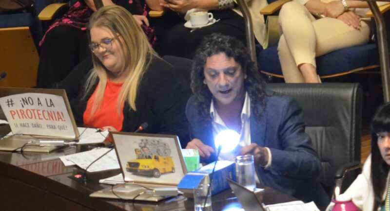 Diputado Sereno en el recinto