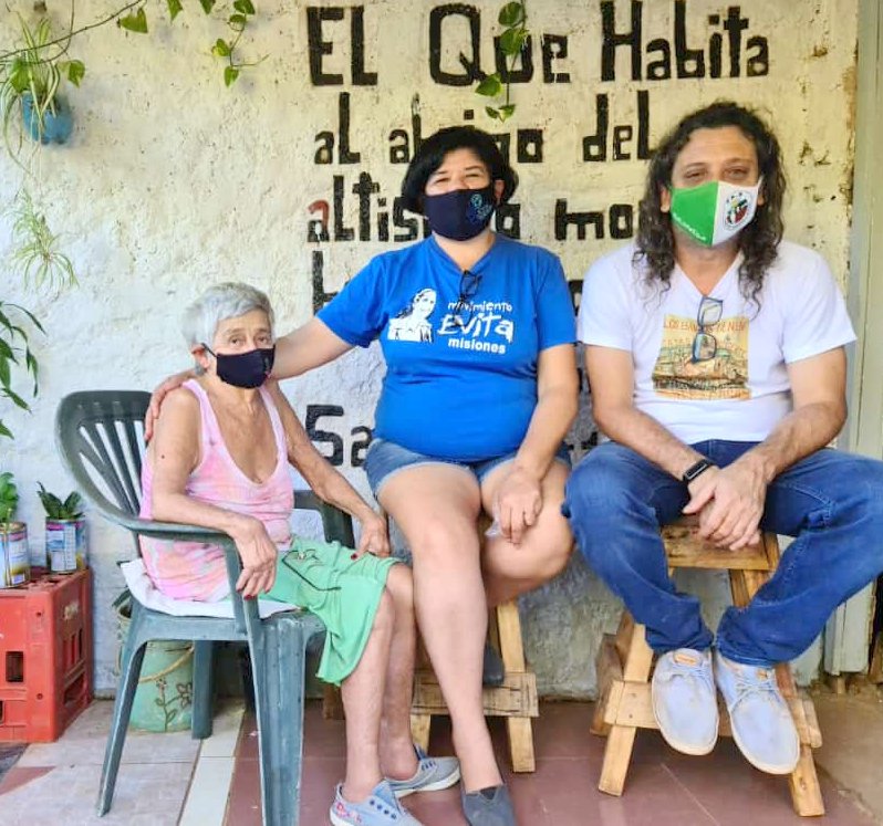 El PAyS y el Evita piden asistencia para la abuela Jorgelina que necesita ayuda