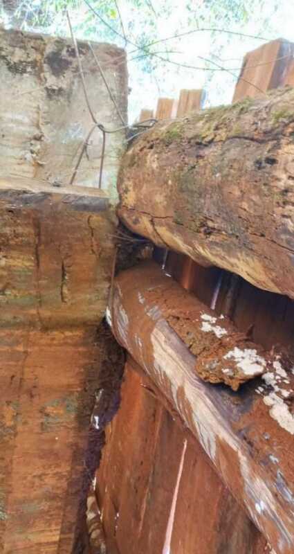 El actual puente del Paraje Monyolito es un riesgo para las familias productoras que deben trasladarse5