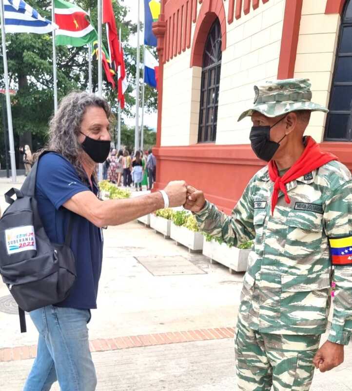 Sereno participó en los comicios de Venezuela invitado como acompañante electoral internacional 6 El diputado Martin Sereno TTT Misiones fue invitado a Venezuela para las elecciones regionales4