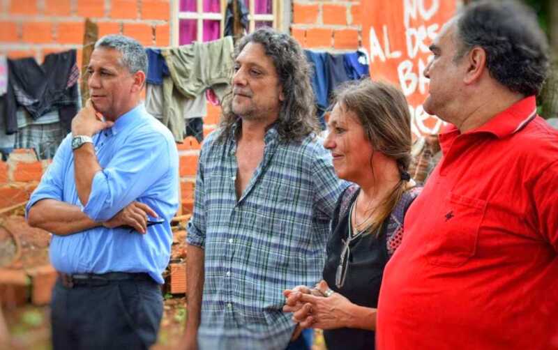 El trabajo conjunto de la politica logro frenar el desalojo previsto paara este viernes