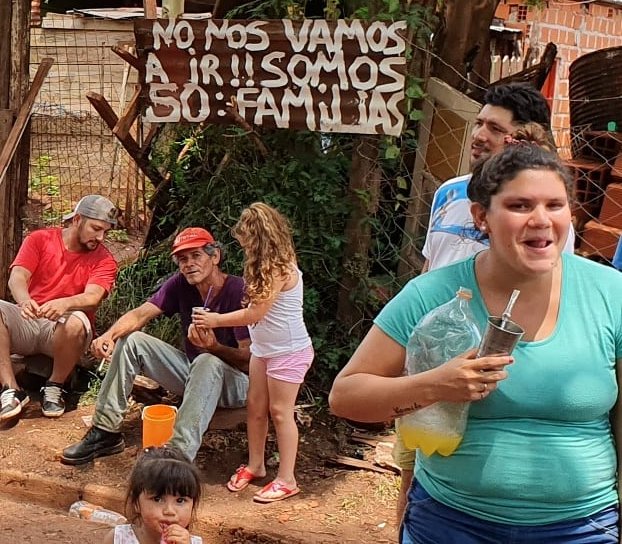 El trabajo conjunto de la politica logro frenar el desalojo que estaba previsto paara este viernes12