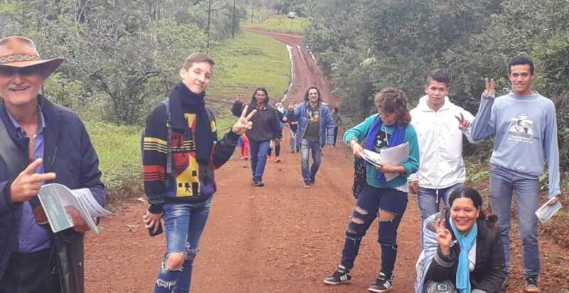 Equipo de trabajo del FPAyS en Bonpland