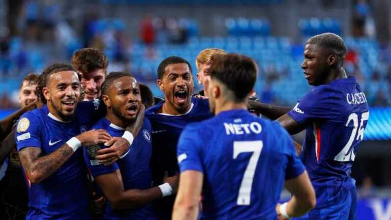 Chelsea goleó a Benfica y pasó a cuartos del Mundial de Clubes