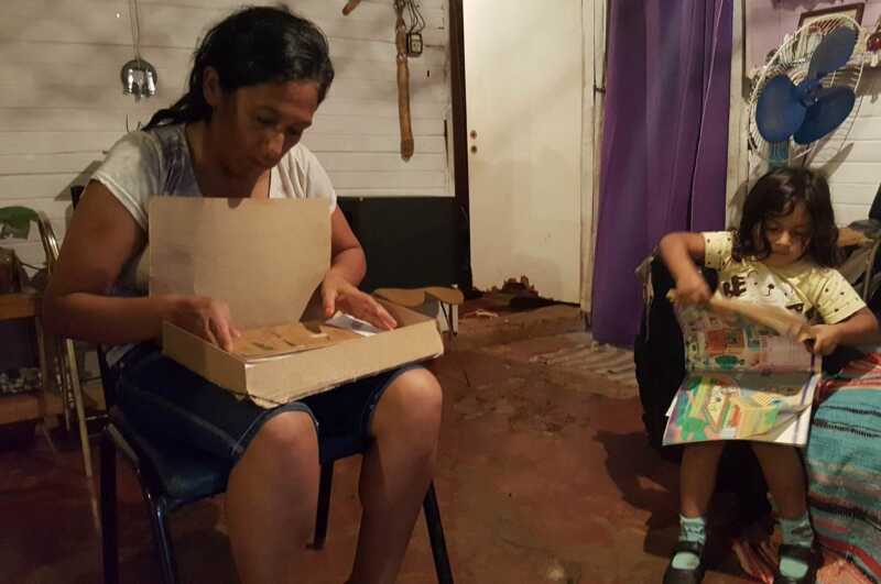 Familia del barrio Los Paraisos5