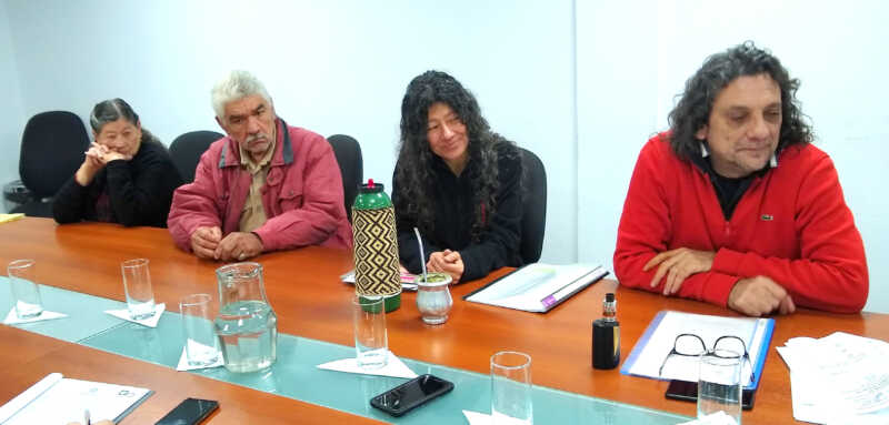 Familias con riesgo de desalojo estuvieron en la Camara de Diputados3