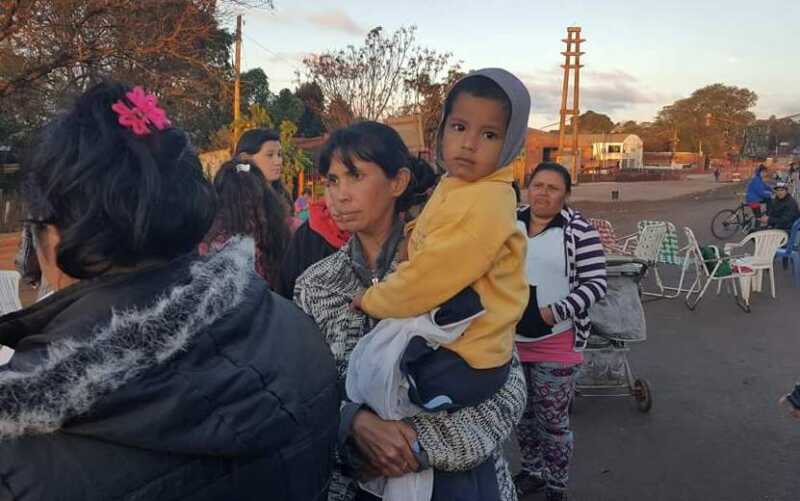 Familias del barrio Santa Cecilia2