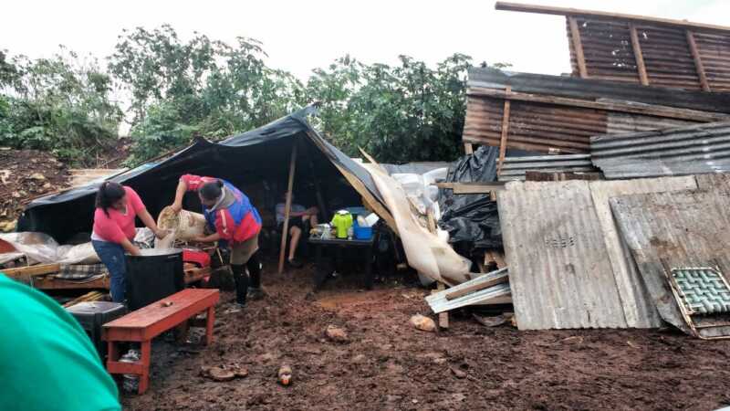 Familias desalojadas2