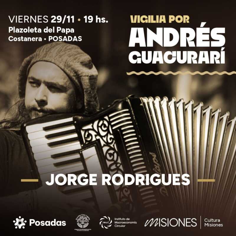 Posadas: la “Vigilia por Andresito” ya tiene a sus artistas 6 Flyer VIGILIA 1