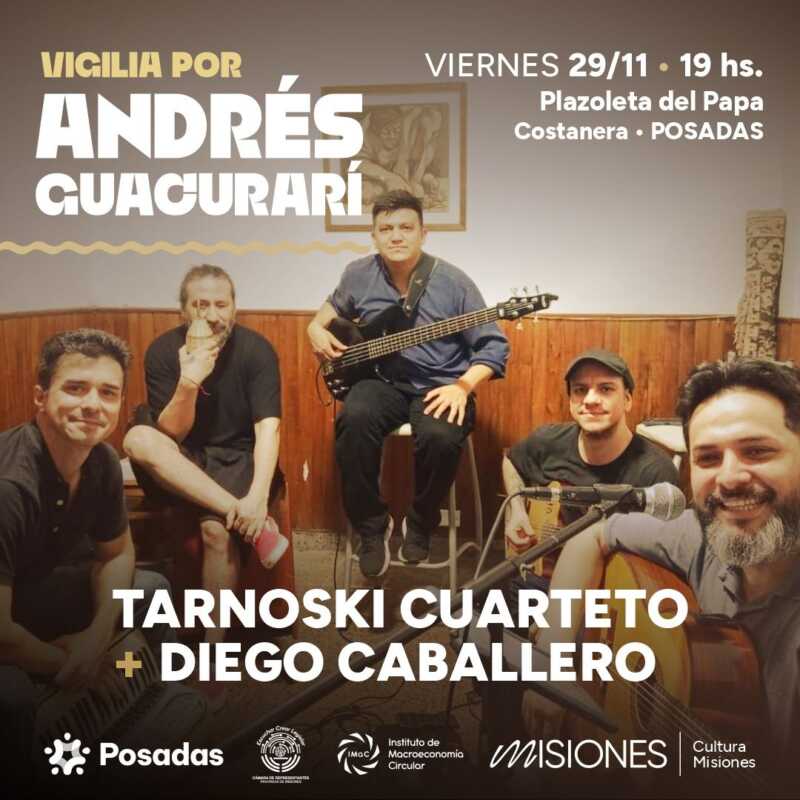 Posadas: la “Vigilia por Andresito” ya tiene a sus artistas 4 Flyer VIGILIA 4