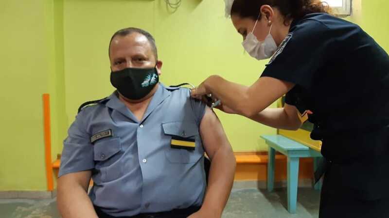 Fuerzas de seguridad posadas