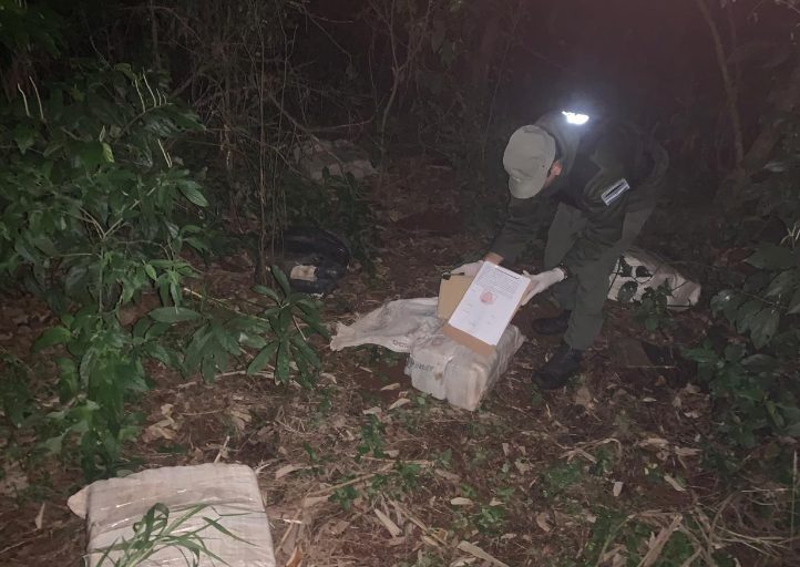 Gendarmería encontró casi 130 kilos de marihuana en Puerto Esperanza 1 Gendarmeria encontro casi 130 kilos de marihuana en Puerto Esperanza 2