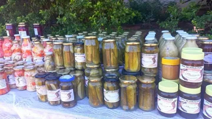 Gran produccion de alimentos de la Cooperativa Manos Productivas de Azara