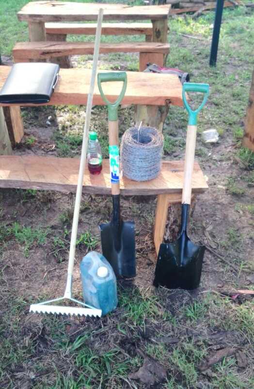 Herramientas para la huerta de Garupa