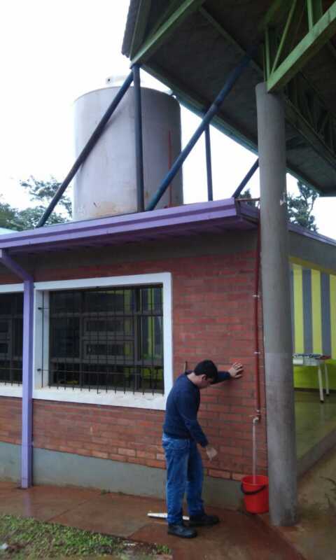 Hogar Iguazu aprovecha agua de lluvia