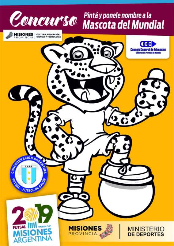 En escuelas primarias buscan el nombre para la mascota del Mundial de Futsal 1 IMG 20180809 WA00781