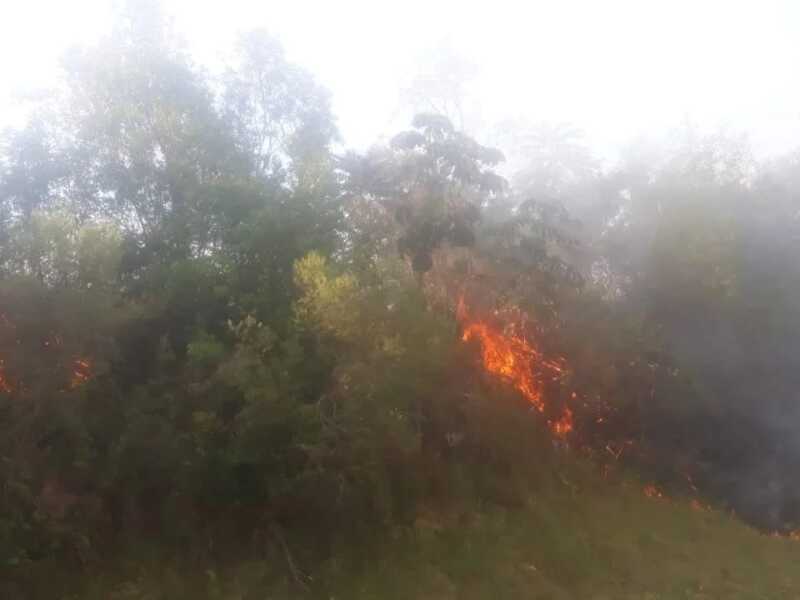 Combatieron más incendios en varias localidades misioneras 2 IMG 20220123 WA0052
