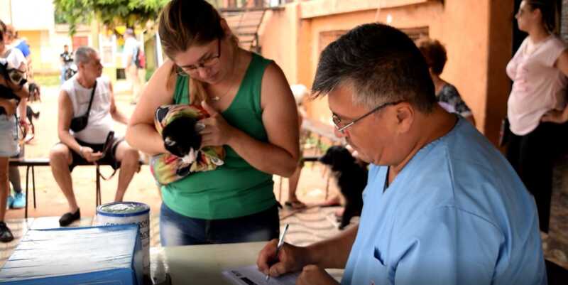 El IMuSA realizó un nuevo operativo de castración y vacunación de mascotas en la Chacra 150 1 IMuSA 2 3