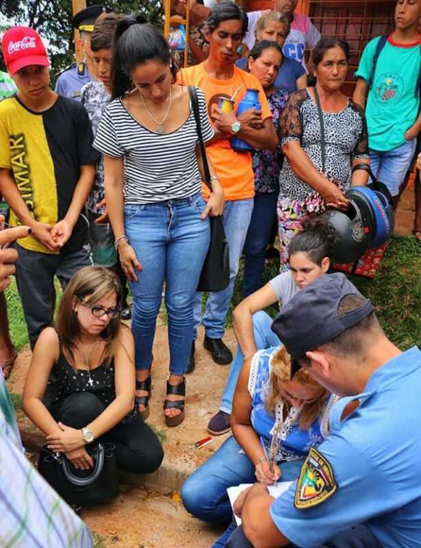 Intento de desalojo en la Chacra 114 de Posadas5