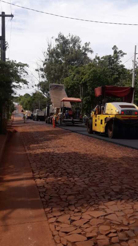 Posadas: concluyeron la pavimentación de la avenida Jauretche 2 JAURETCHE III