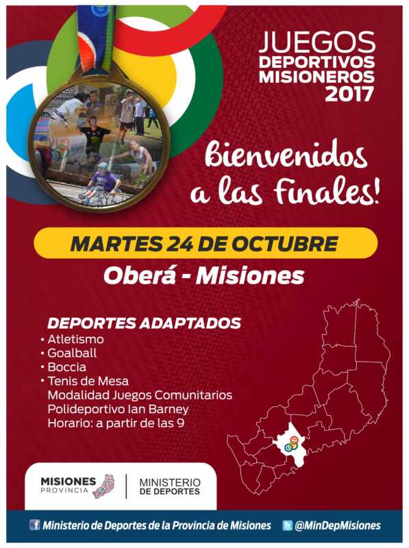 Atletismo adaptado: Lucas Maidana logró la clasificación a los Juegos Sudamericanos Escolares 3 JDM Final Deportes Adaptados